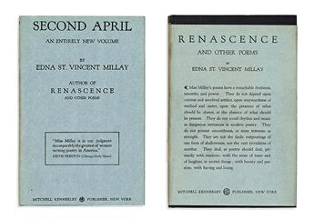 Millay, Edna St. Vincent (1892-1950) Renascence, Signed First Edition in Dust Jacket.